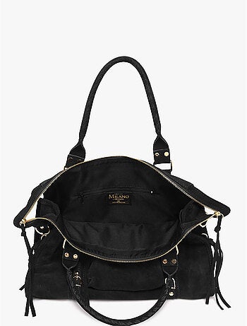 Sac porté épaule a4 velvet milano cuir de vachette