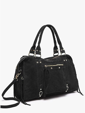 Sac porté épaule a4 velvet milano cuir de vachette