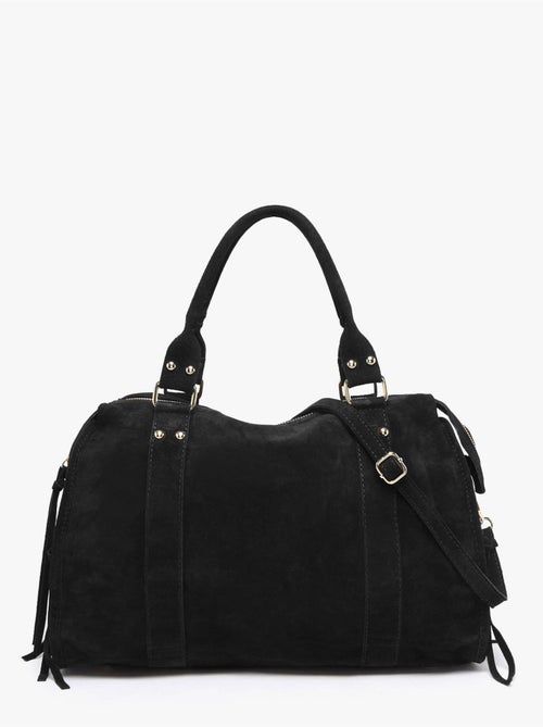 Sac porté épaule a4 velvet milano cuir de vachette - Kiabi Sac porté épaule a4 velvet milano cuir de vachette - Kiabi