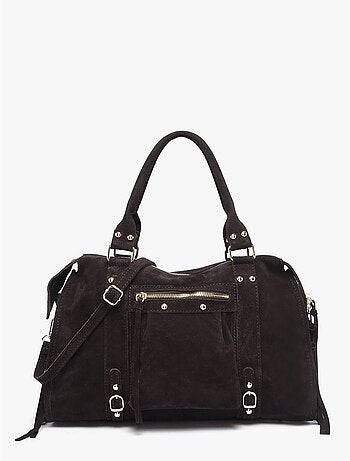 Sac porté épaule a4 velvet milano cuir de vachette