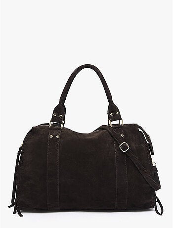 Sac porté épaule a4 velvet milano cuir de vachette