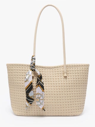 Sac Porté Épaule Braided Miniprix Toile Enduite