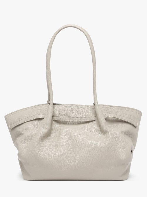 Sac Porté Épaule Caviar Cuir Milano Cuir De Vachette - Kiabi