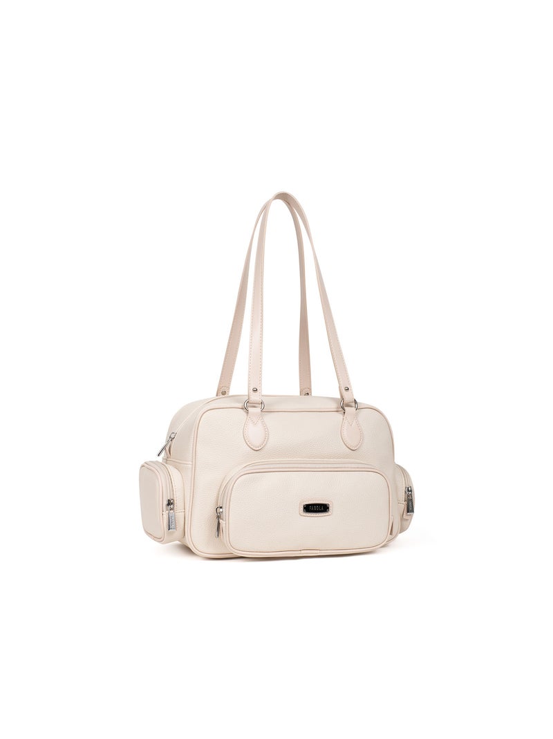 Sac porté épaule ciara | fagola Beige clair - Kiabi