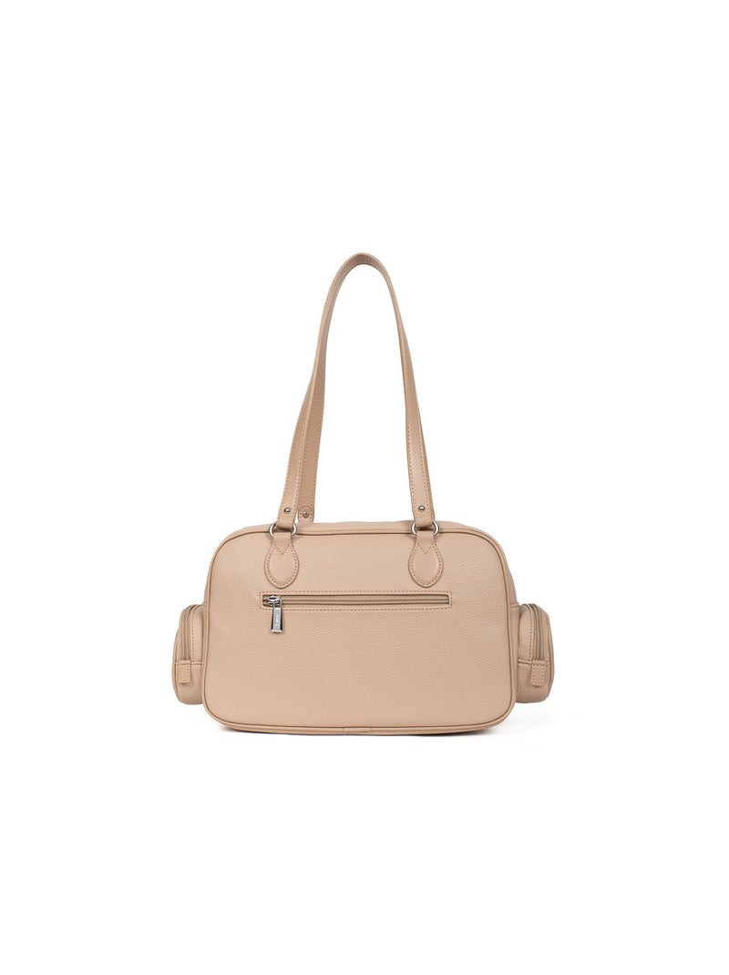 Sac porté épaule ciara | fagola Sable - Kiabi