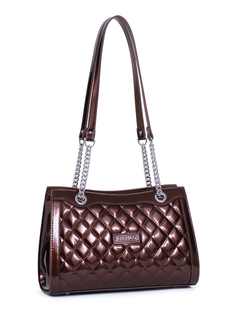 Sac porté épaule  daisy | fagola Bronze - Kiabi