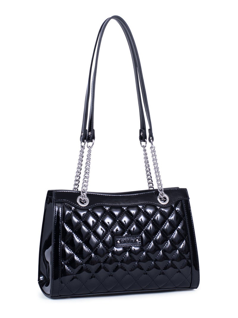 Sac porté épaule  daisy | fagola Noir - Kiabi