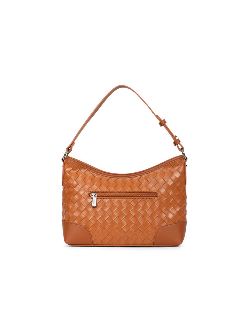 Sac porté épaule daphné | fagola Marron caramel - Kiabi