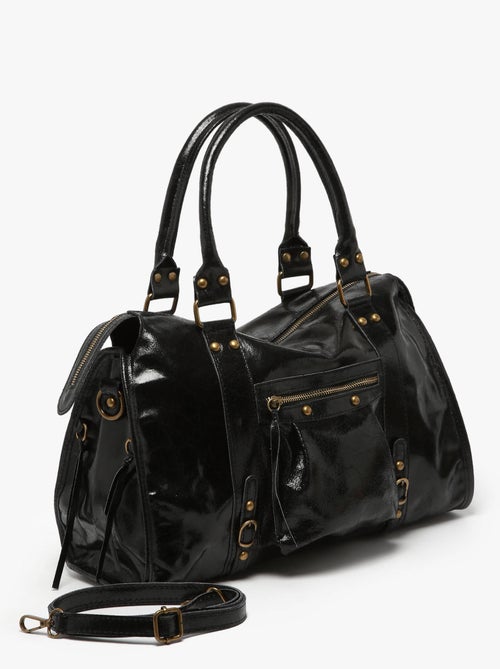 Sac Porté Épaule Elefante Cuir Milano Cuir De Vachette - Kiabi