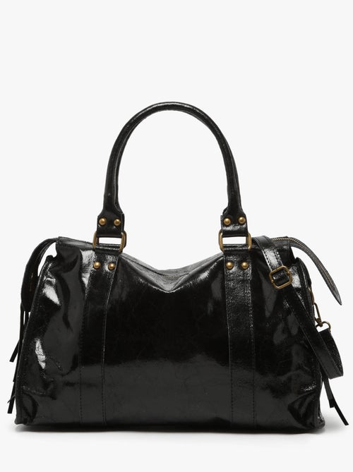 Sac Porté Épaule Elefante Cuir Milano Cuir De Vachette - Kiabi