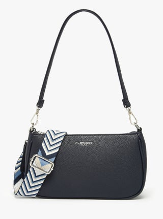 Sac Porté Épaule Et Bandoulière Grained Miniprix Toile Enduite