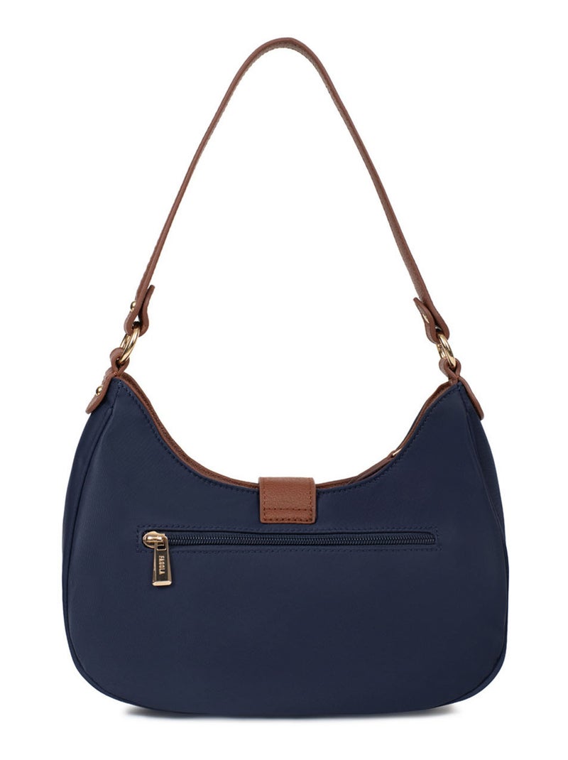 Sac porté épaule  fiona | fagola Bleu Marron Bleu - Kiabi