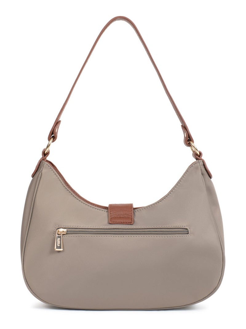 Sac porté épaule  fiona | fagola Marron cappuccino - Kiabi