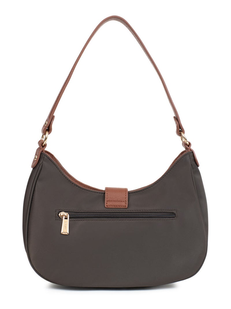 Sac porté épaule  fiona | fagola Marron tabac - Kiabi