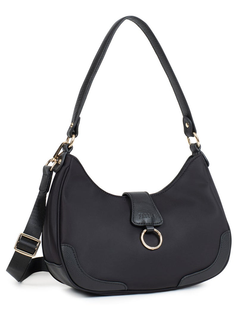 Sac porté épaule  fiona | fagola Noir - Kiabi