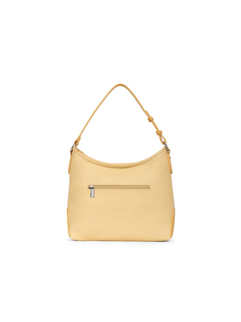Sac porté épaule flavia | fagola Jaune - Kiabi