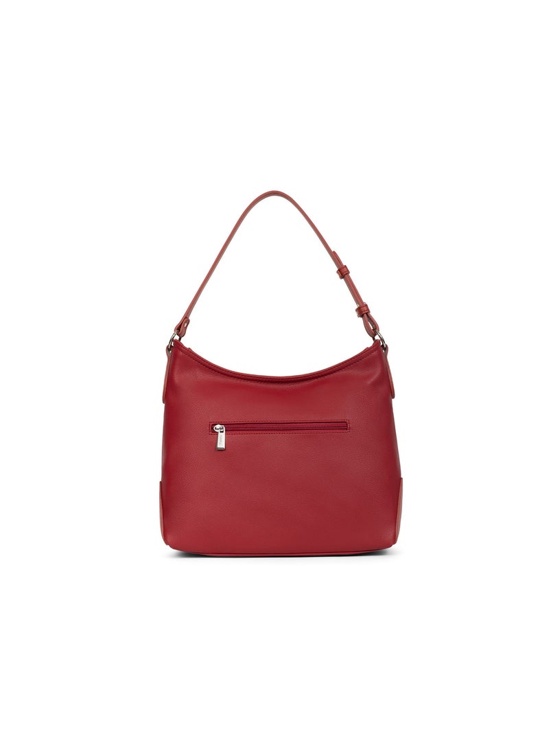 Sac porté épaule flavia | fagola Rouge carmin - Kiabi