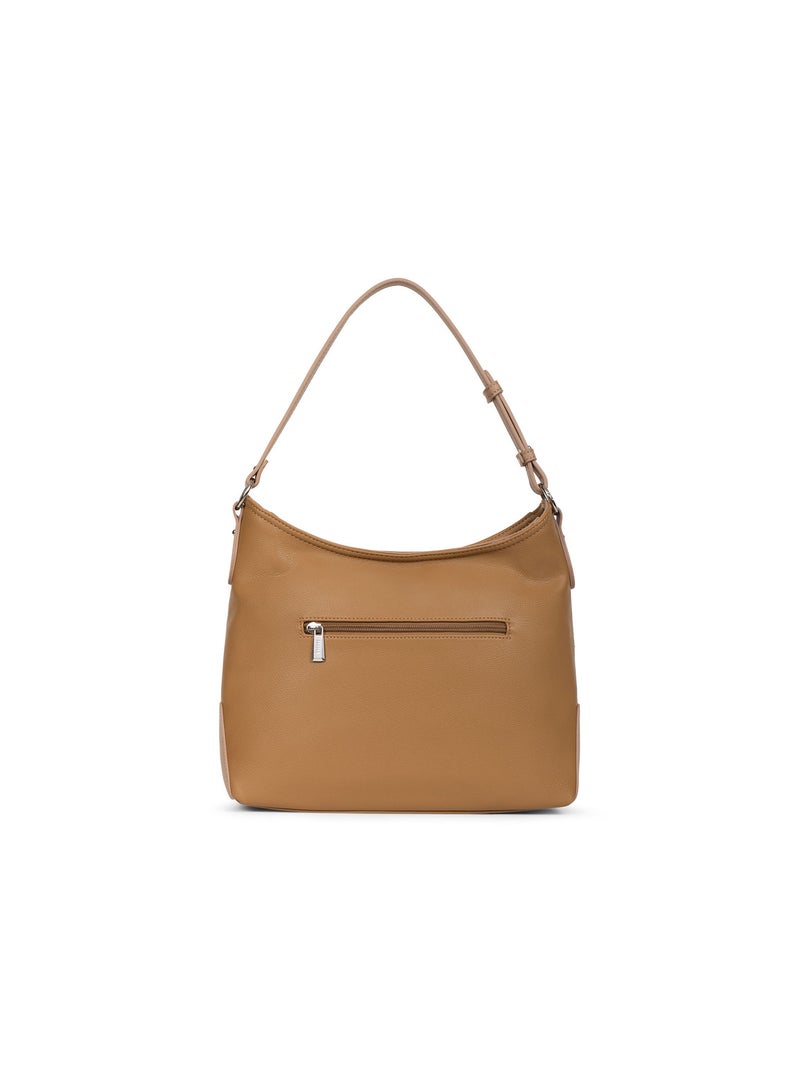 Sac porté épaule flavia | fagola Taupe - Kiabi