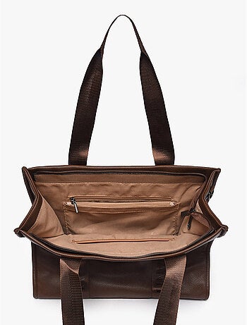 Sac porté épaule format a4 gallantry toile enduite