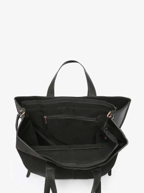 Sac Porté Épaule Format A4 Gallantry Toile Enduite - Kiabi