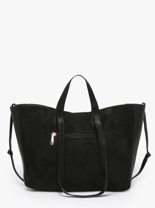 Sac Porté Épaule Format A4 Gallantry Toile Enduite - Kiabi