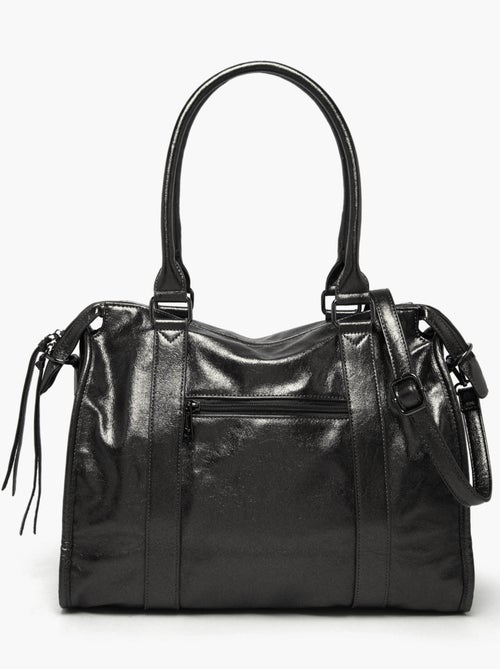 Sac porté épaule format a4 gallantry toile enduite - Kiabi