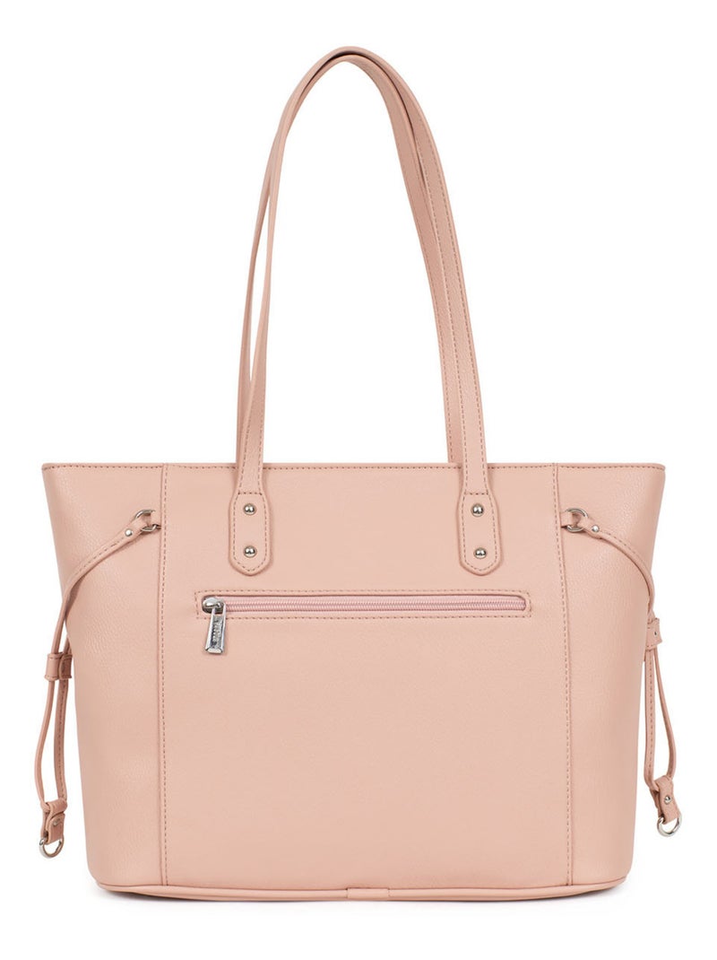 Sac porté épaule  gina | fagola Beige/Rose - Kiabi