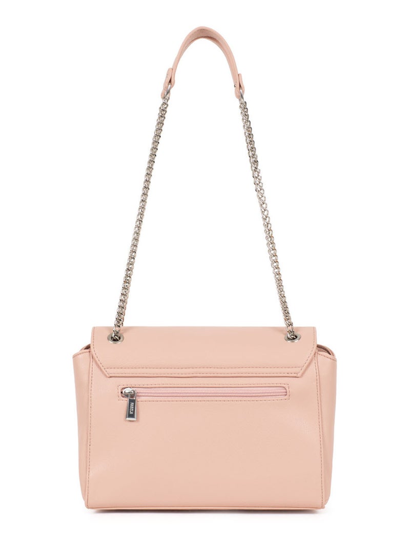 Sac porté épaule  gina | fagola Beige/Rose - Kiabi