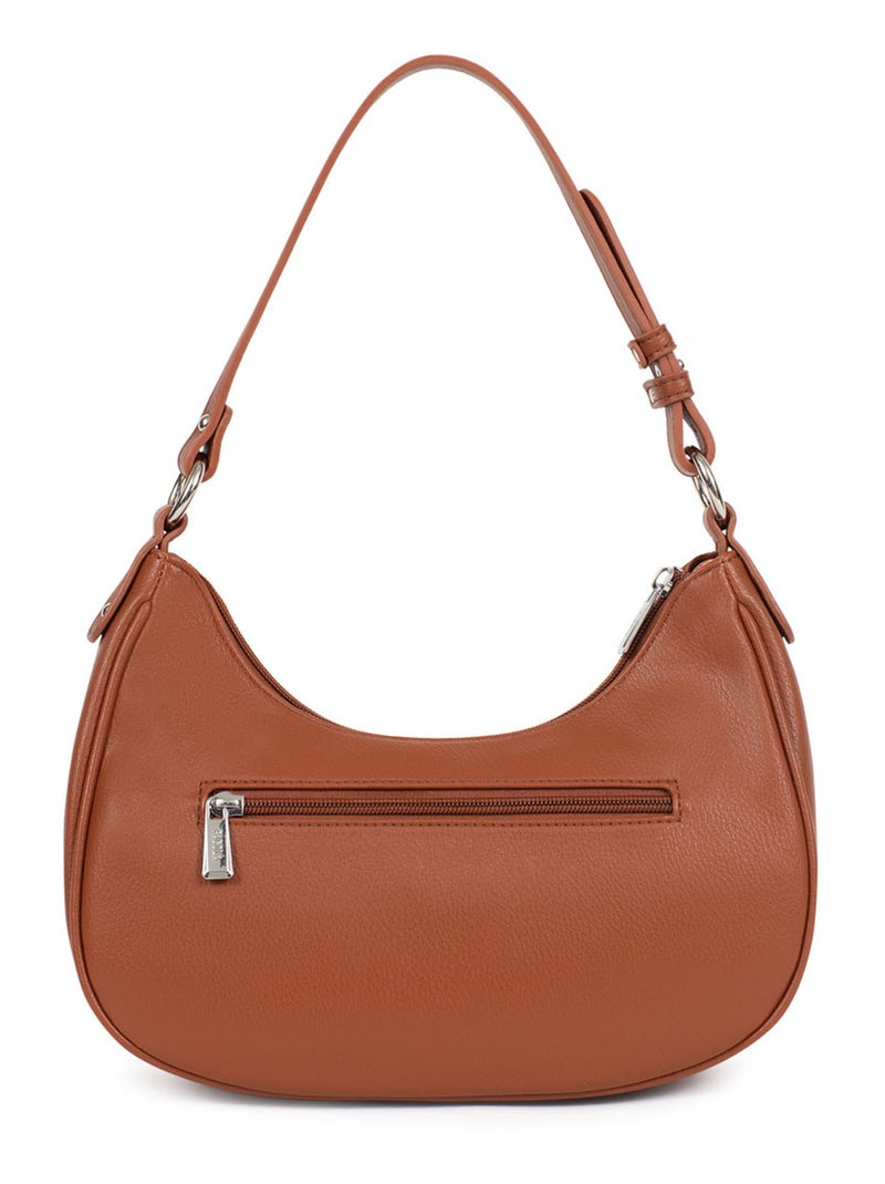 Sac porté épaule  gina | fagola Cognac - Kiabi