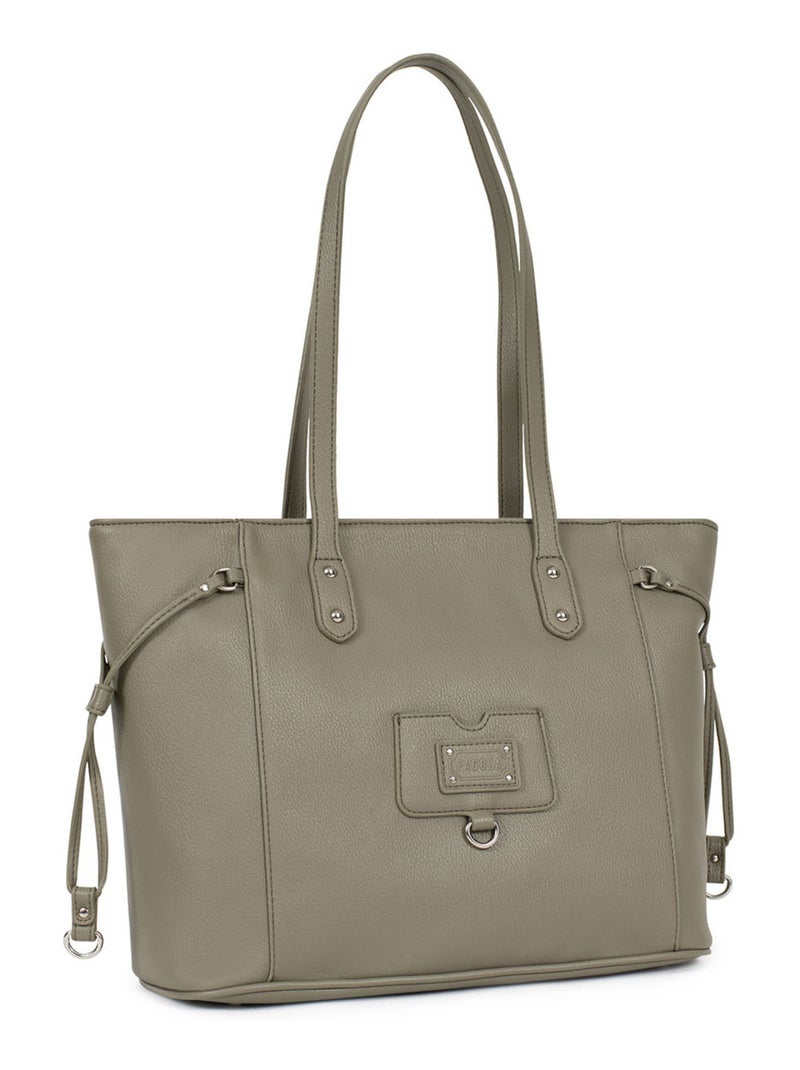 Sac porté épaule  gina | fagola Kaki - Kiabi