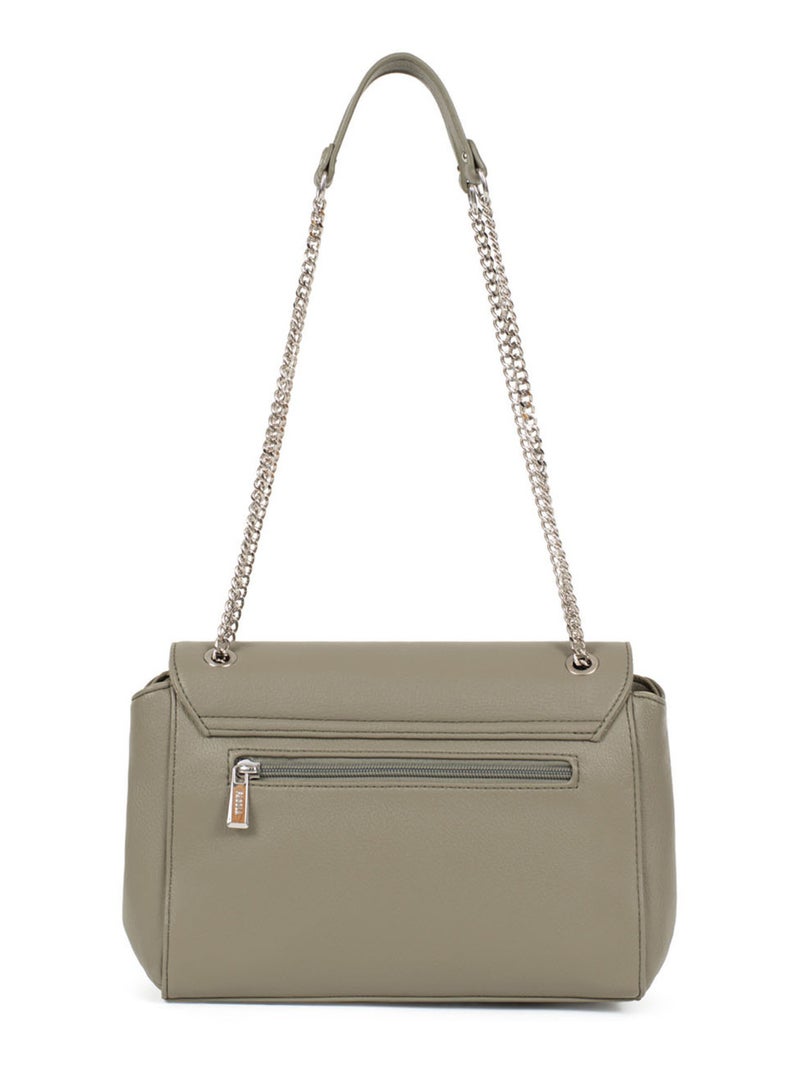 Sac porté épaule  gina | fagola Kaki - Kiabi