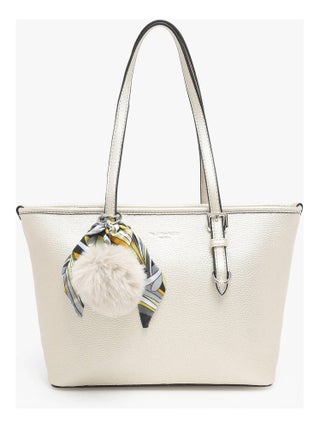 Sac Porté Épaule Grained Miniprix Toile Enduite