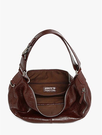 Sac porté épaule krisp mandoline toile enduite