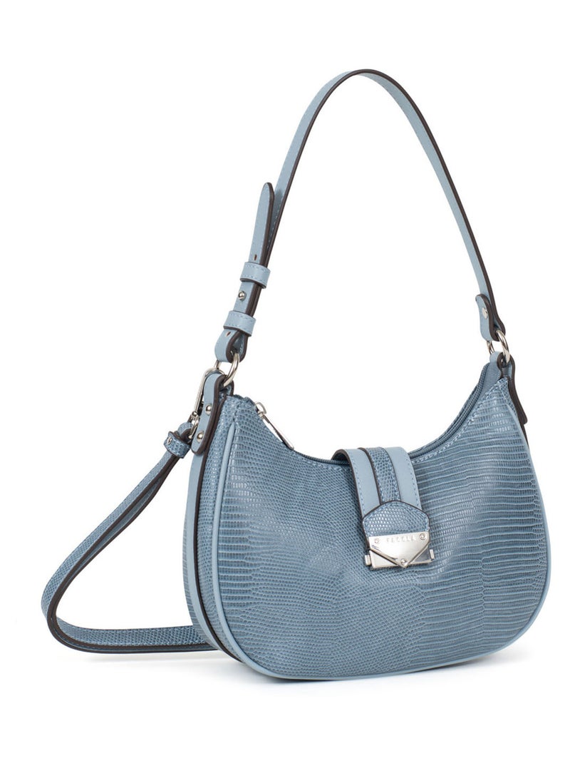 Sac porté épaule  maria | fagola Bleu clair - Kiabi