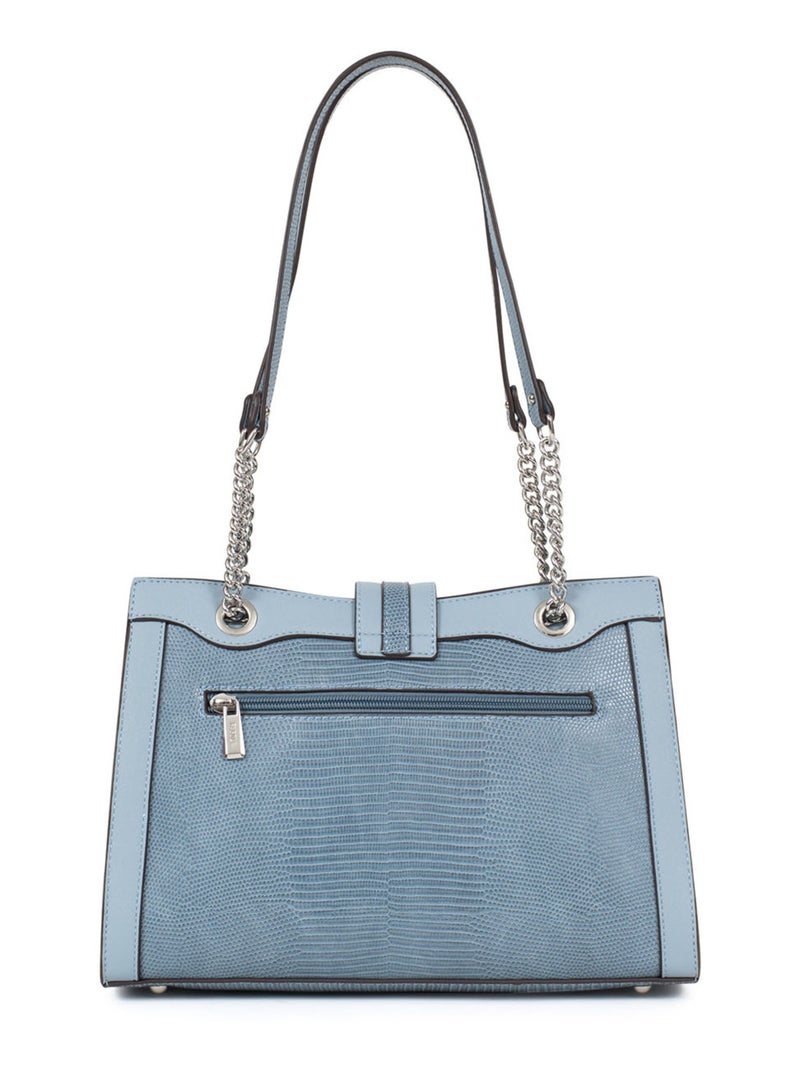 Sac porté épaule  maria | fagola Bleu clair - Kiabi