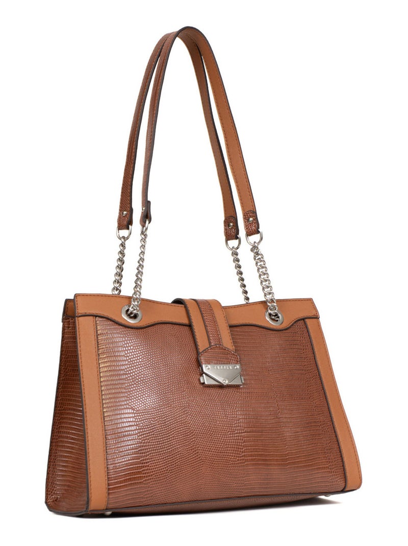 Sac porté épaule  maria | fagola Cognac - Kiabi