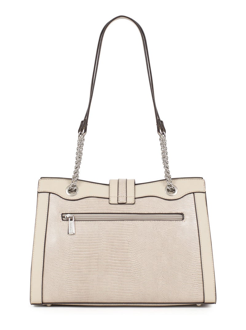 Sac porté épaule  maria | fagola Gris moyen - Kiabi