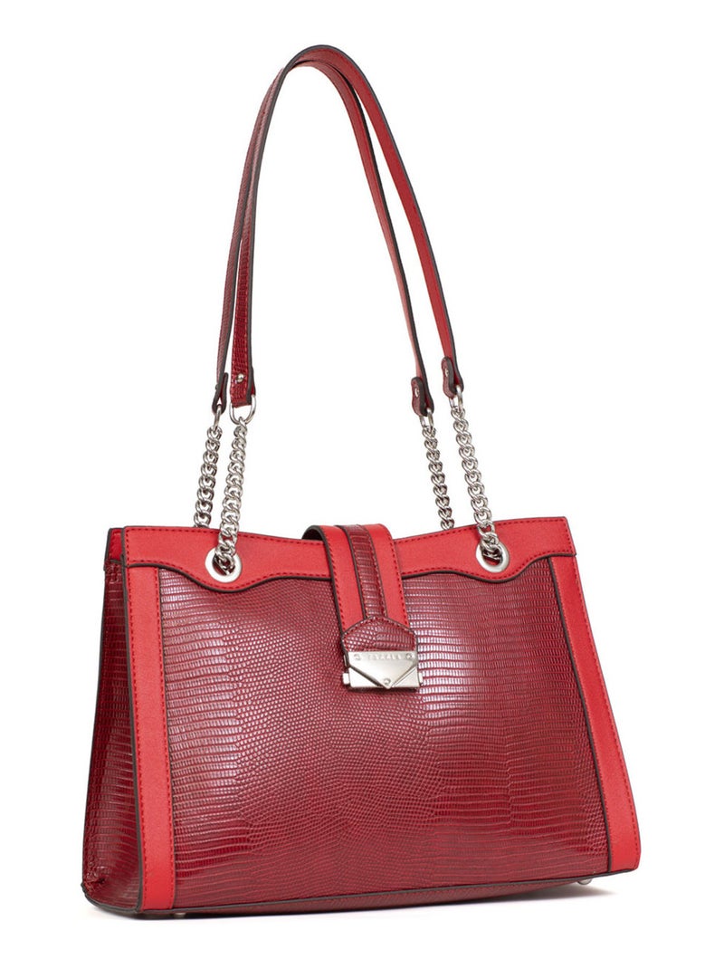 Sac porté épaule  maria | fagola Rouge carmin - Kiabi