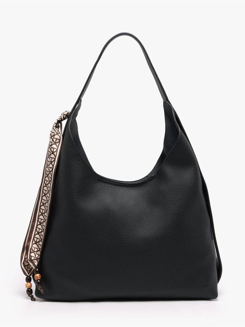 Sac porté épaule new grained gallantry toile enduite - Kiabi