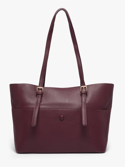 Sac porté épaule new grained gallantry toile enduite - Kiabi
