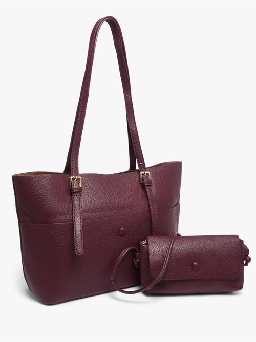 Sac porté épaule new grained gallantry toile enduite - Kiabi
