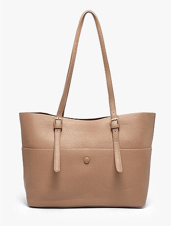 Sac porté épaule new grained gallantry toile enduite