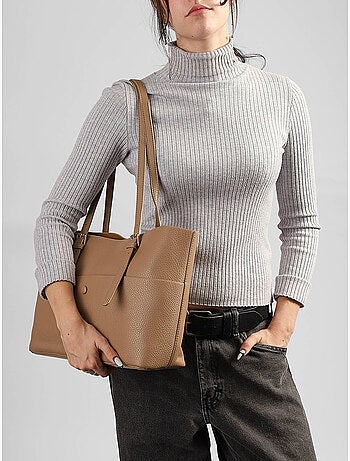Sac porté épaule new grained gallantry toile enduite