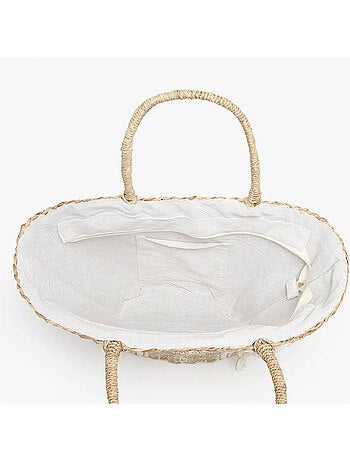 Sac Porté Épaule Paloma Paille Miniprix Paille