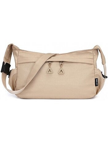 Sac porté épaule polyester chaîne 32x11x20 cm - miss lulu