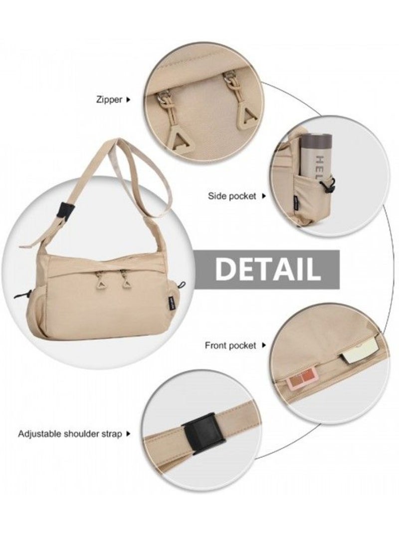 Sac porté épaule polyester chaîne 32x11x20 cm - miss lulu Multicolore - Kiabi