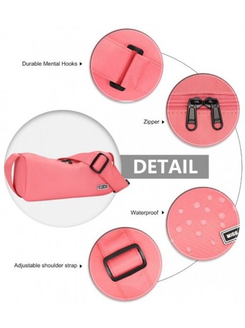 Sac porté épaule polyester étanche 29x11x12 cm - miss lulu - Kiabi Sac porté épaule polyester étanche 29x11x12 cm - miss lulu - Kiabi
