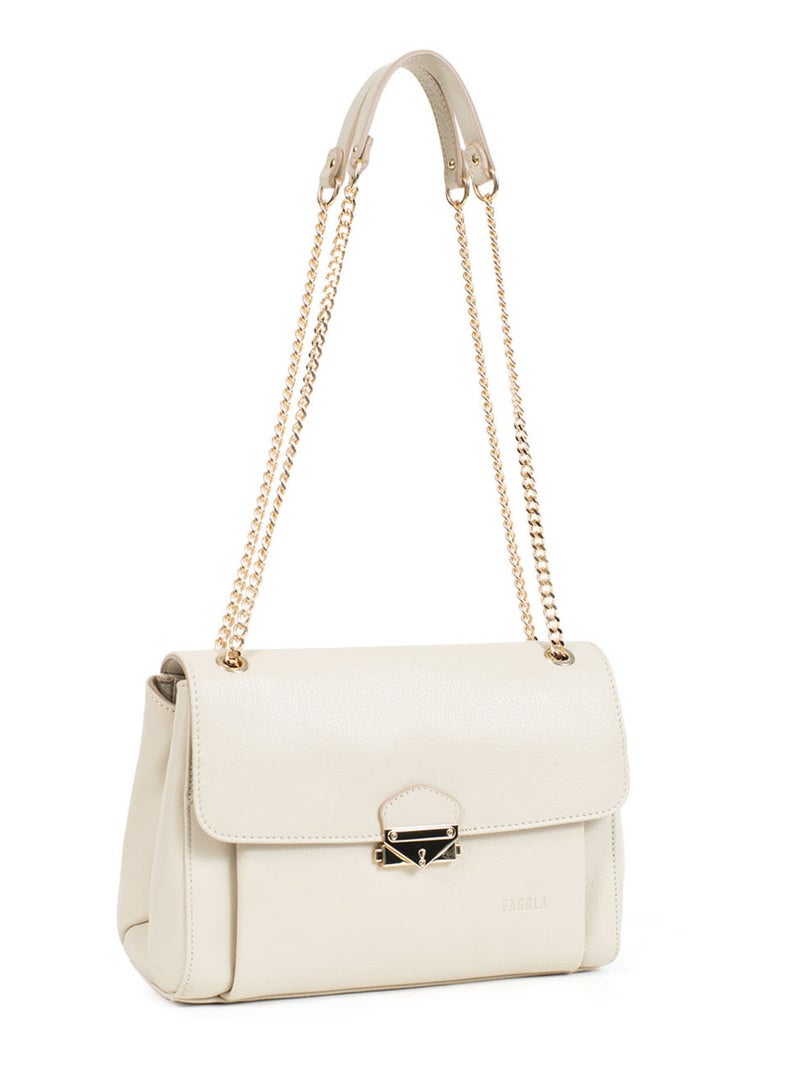 Sac porté épaule  preta | fagola Beige clair - Kiabi
