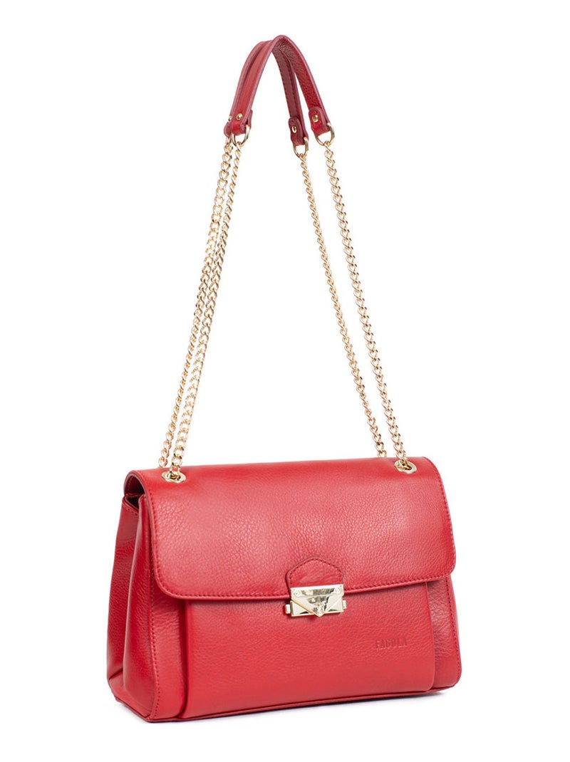 Sac porté épaule  preta | fagola Rouge foncé - Kiabi