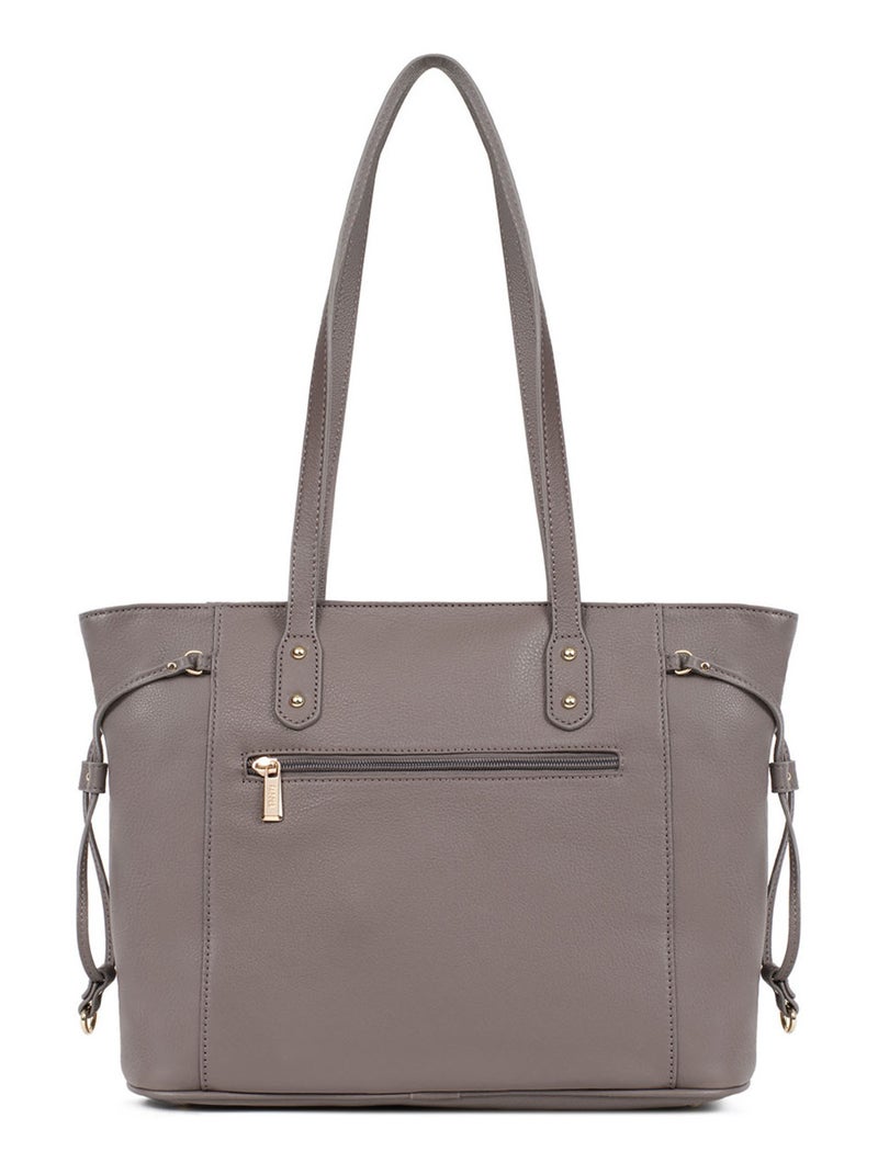 Sac porté épaule  preta | fagola Taupe - Kiabi